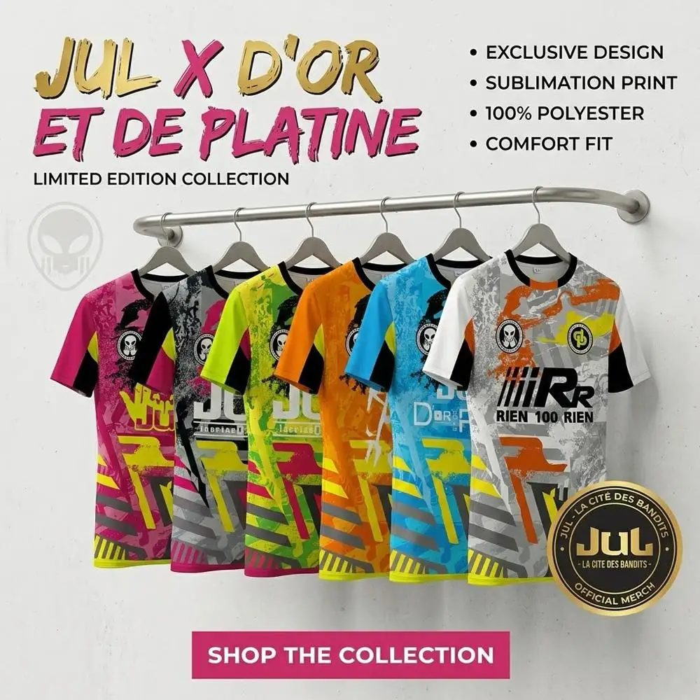 

2026 New JUL Album Series Jerseys Summer Breathable Quick-Drying Sports T-Shirts For Men And Women Street Hip-Hop Trendy Tees