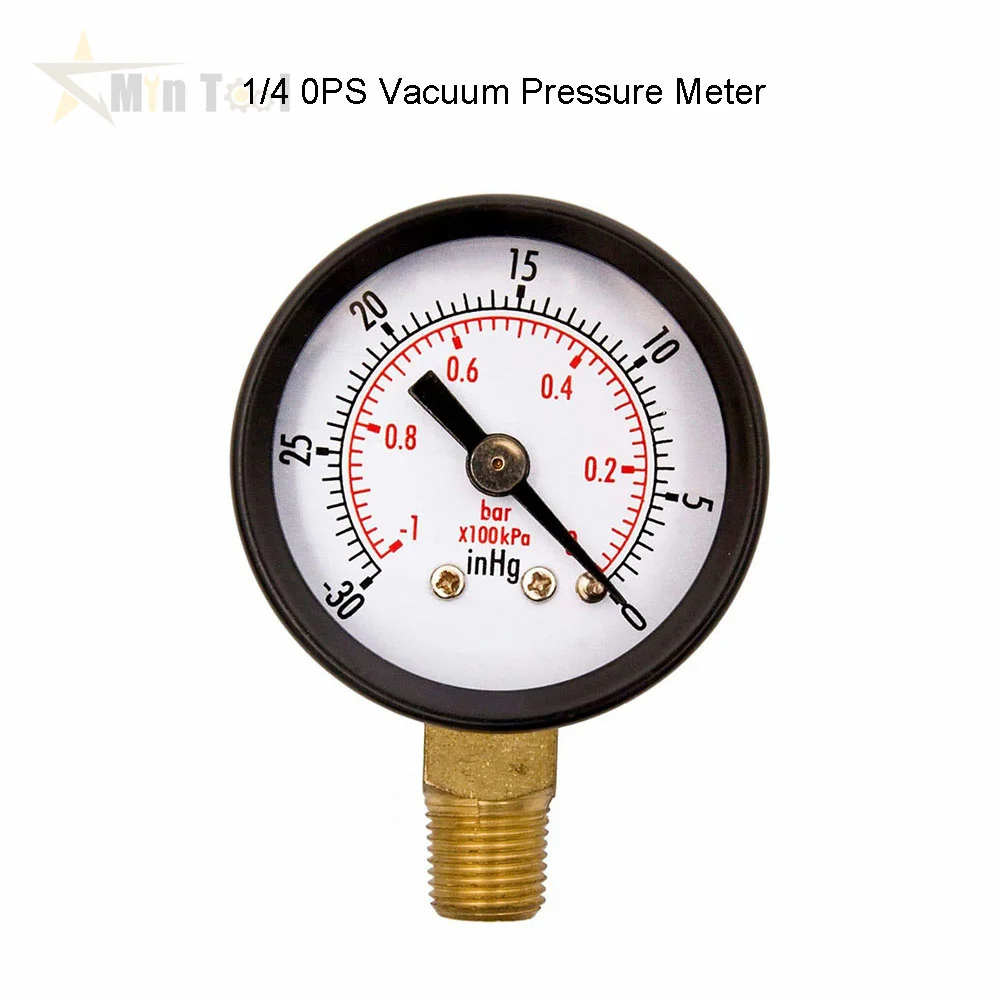 vacuo digital display gauge ferramenta manometro de vacuo escala dupla calibre dial ferramenta npt 30hg 0ps 2 01