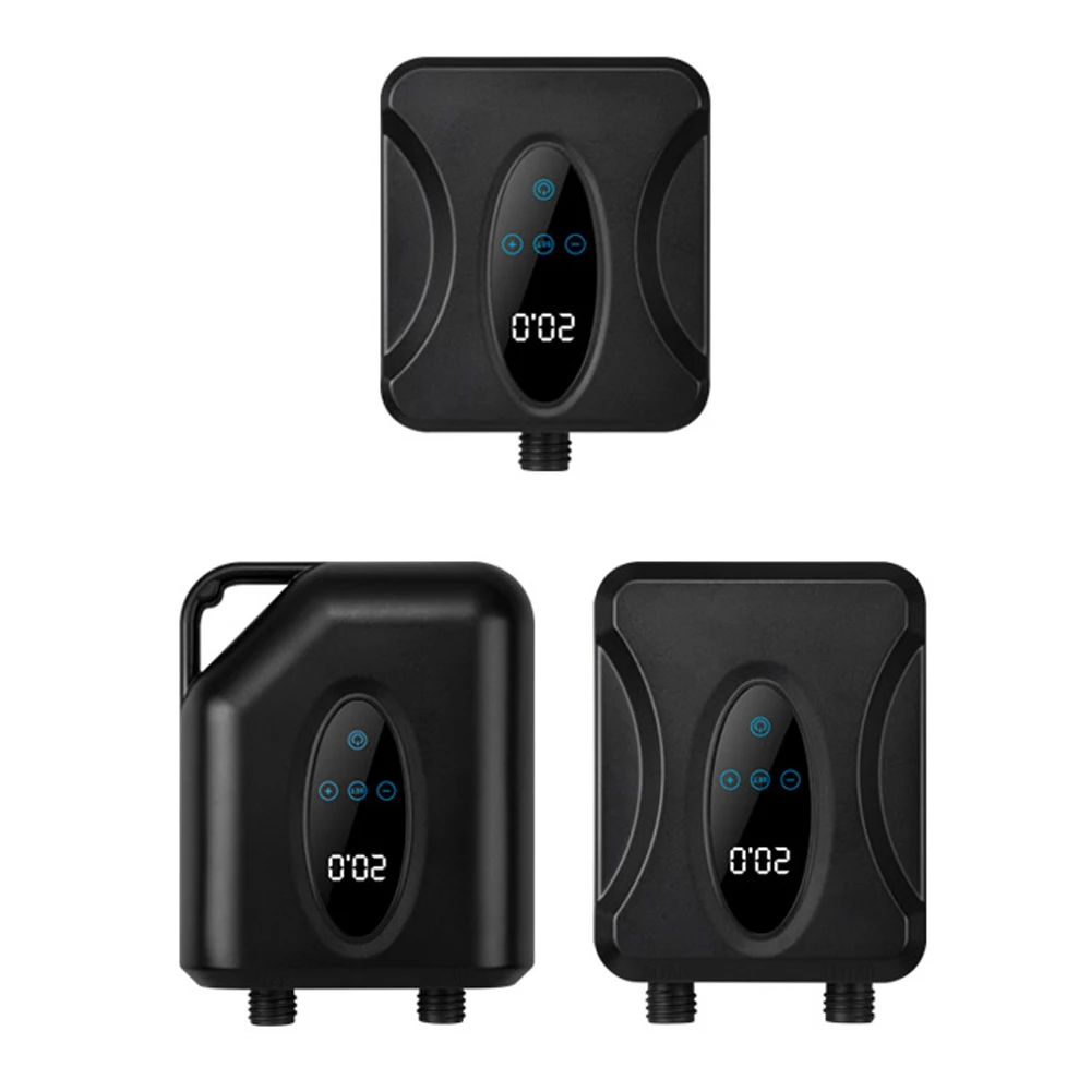 Портативный электрический воздушный насос 20PSI с 6 насадками для надувных лодок, гребных досок и бассейнов