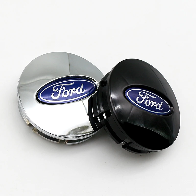 Abs 65mm estilo do carro tampa do cubo do centro da roda emblema logotipo tampa do cubo prata para ford fiesta mondeo fusion explorer escape estilo do carro