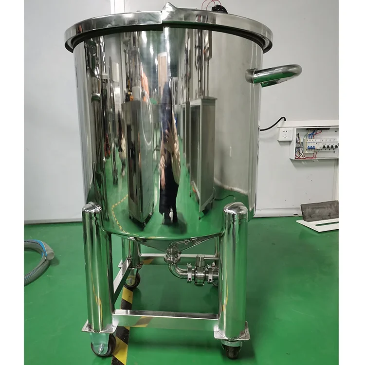 Storage Mix Machine Horizontal stainless steel Storage Tank perfume mixer tank liquid storage equipment