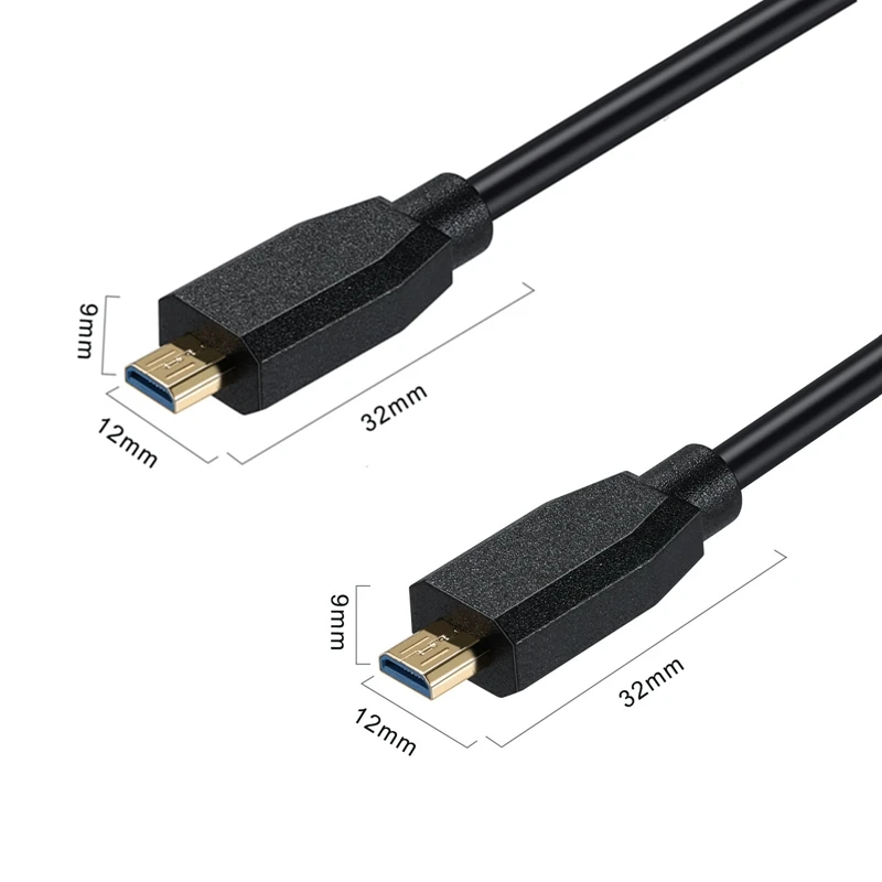 8k 90 graus ângulo micro hdmi-macho compatível ao cabo macho hdmi compatível 2.1 cabo suporte 8k @ 60hz 4k @ 120hz 48gbps earc hdr10