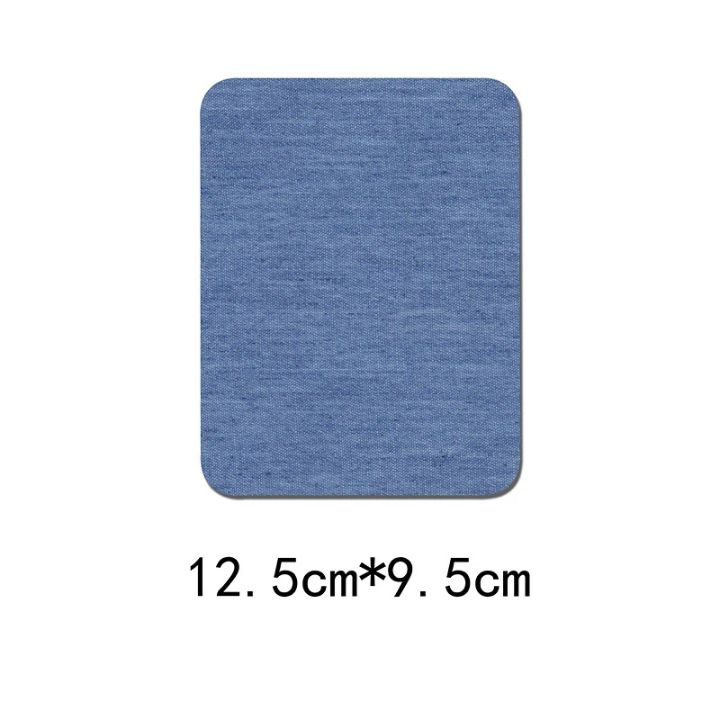 5 Colors Fabric Iron On Patches Appliques (With Glue Back) Elbow Patches Repair Pants For Jean Clothing And Jean Pants Apparel