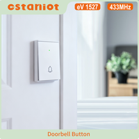 Staniot Wireless Home Doorbells SOS Emergency Call Button Dust Proof 433Mhz Alarm System Security Staniot Alarm Accessories