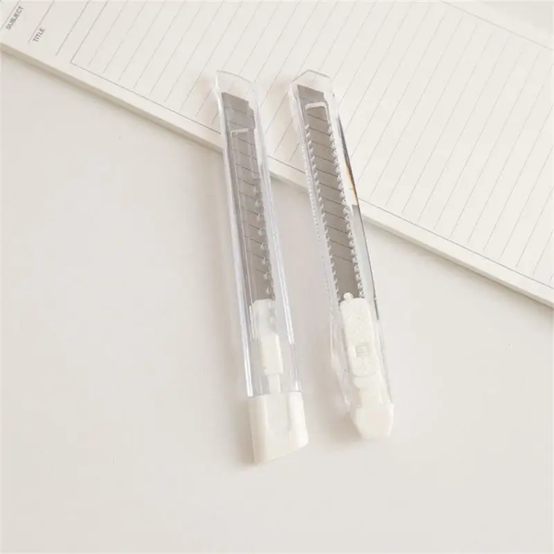 Ins Simples Impressão Expresso Faca Estudante Faca De Arte Faca De Papel Faca Transparente