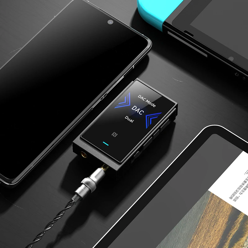 Shanling UA6 Портативный USB ЦАП Ключ для сотового телефона Двойной ES9069Q Bluetooth5.2 Усилитель мощности для наушников IEM AMP Поддержка LDAC aptX HD