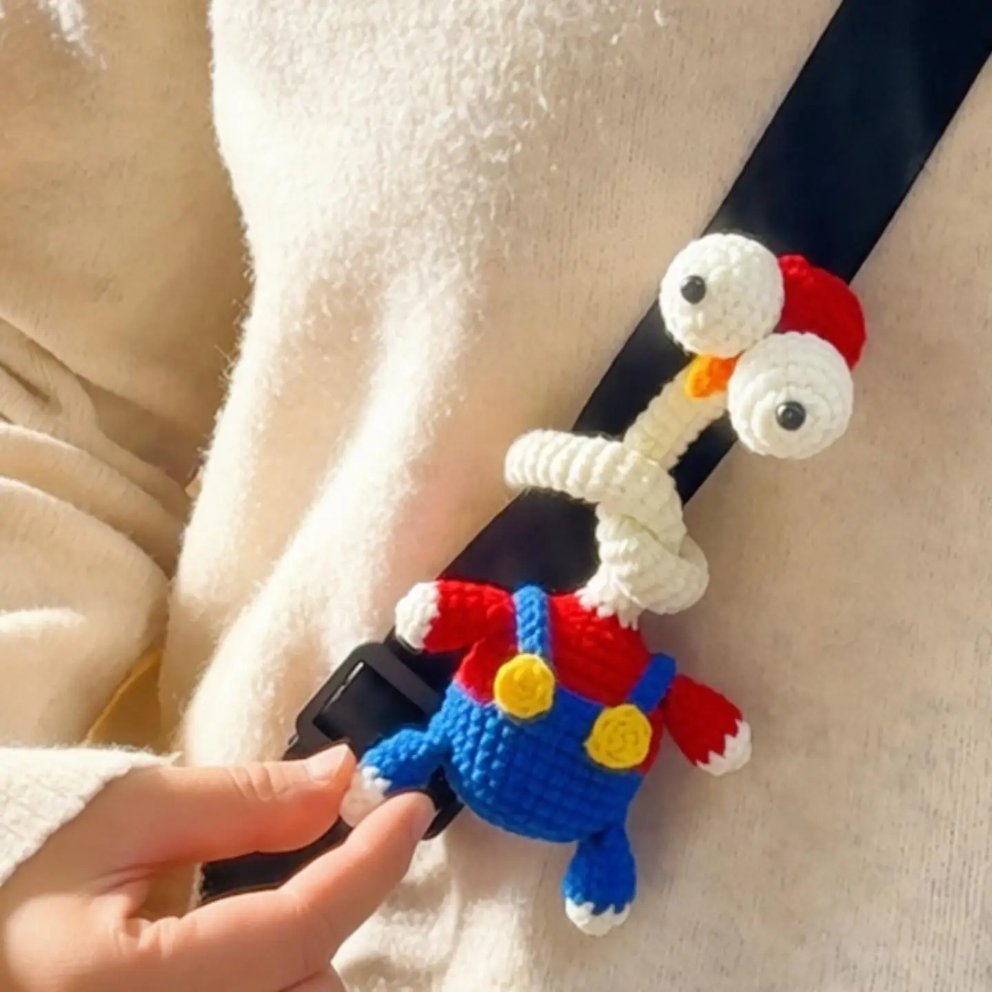 kit-de-materiais-para-croche-diy-criativo-adoravel-enfeite-de-bolsa-com-design-de-galinha-engracada-produto-acabado