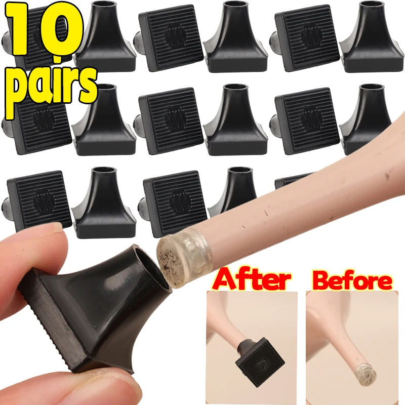 

1-10pairs Anti Slip Heel Covers for High Heels Square Heel Protectors Wedding Grass Noise Reduction for Women Shoe Accessories