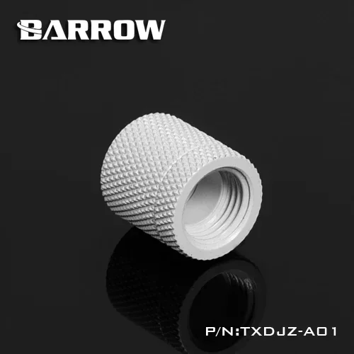 Barrow TXDJZ-A01, Double Internal Thread Rotating Fittings, Black / Silver / White Female To Female 360  Rotation Fittings