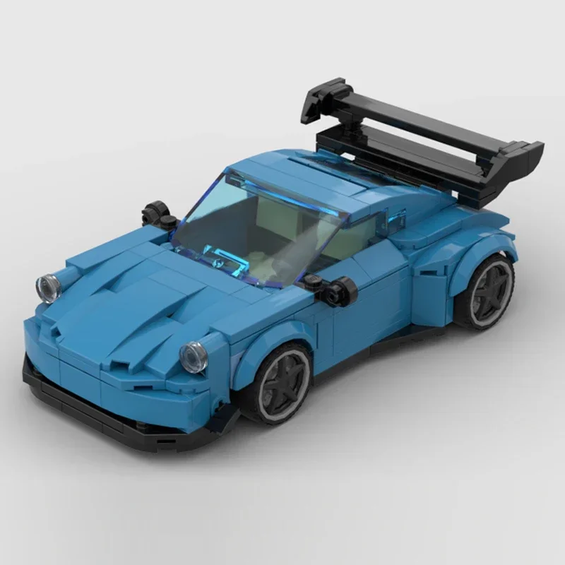 Stadsauto Snelheidskampioen Model MOC Bouwstenen 993 Sportwagens Modulaire Technologie Geschenken Vakantie Monteer Kinderen Speelgoed Pak