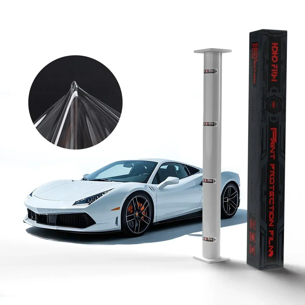 HOHOFILM Pabrik Grosir Film Pelindung Cat Self Healing Anti Gores untuk Mobil dengan Garansi 10 Tahun Tanpa Menguning TPU PPF