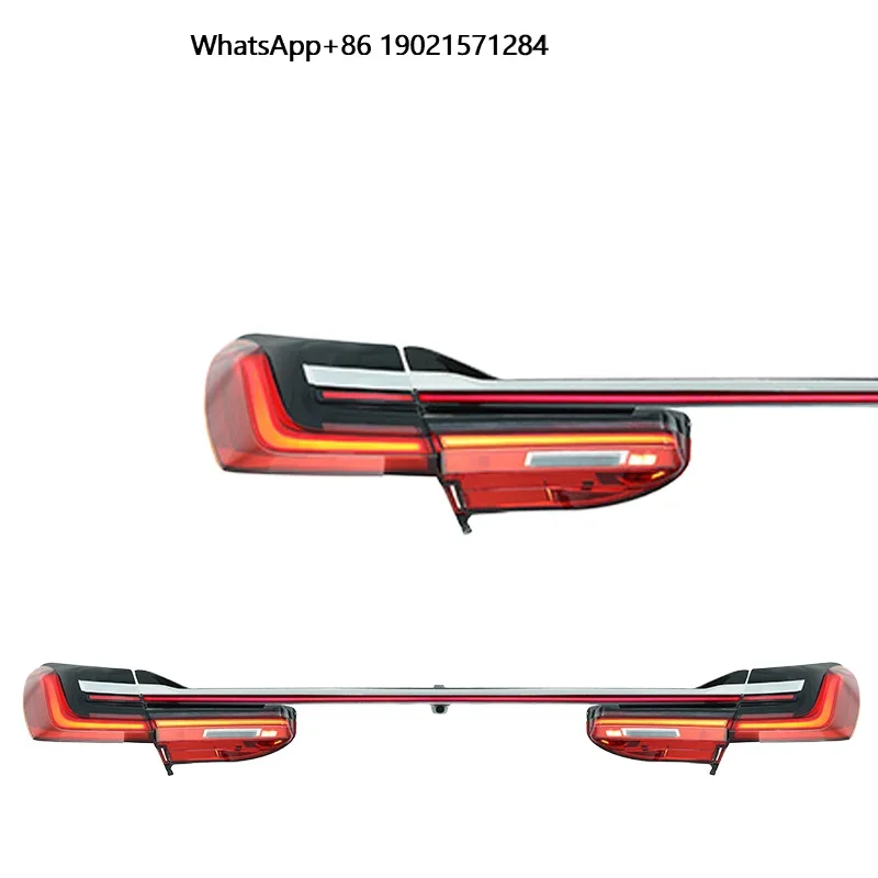 

Through Taillight Assembly Modified Led Running Lights Running Water Turn Signal Brake Fog Lights For 7 Series G12 2016-2018