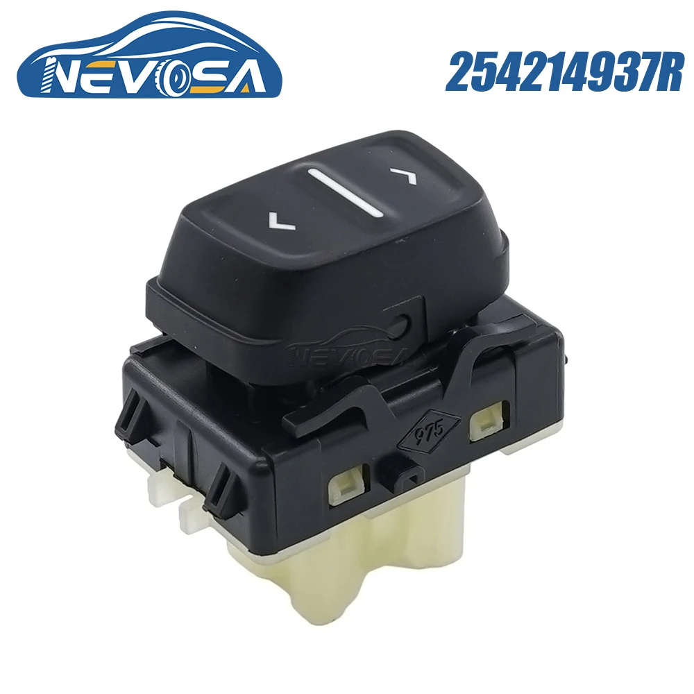 

NEVOSA 254214937R For Renault Dacia Lagon Sandero 6 Pins Electric Power Window Regulator Master Single Switch Button 2012-2020