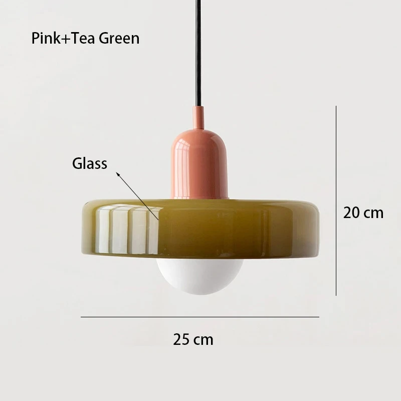 Nordic Glazen Bauhaus Eetkamer Kroonluchter Woonkamer Slaapkamer Bar Retro Koffieshop Decoratie Kroonluchter Verlichtingsarmaturen