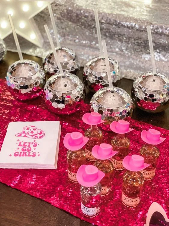 Mini Cowboy Hats Bachelorette Party Favors Birthday Wedding Hen Do Accessories Aesthetic Western Decor Doll Hats Shooter Toppers view 6