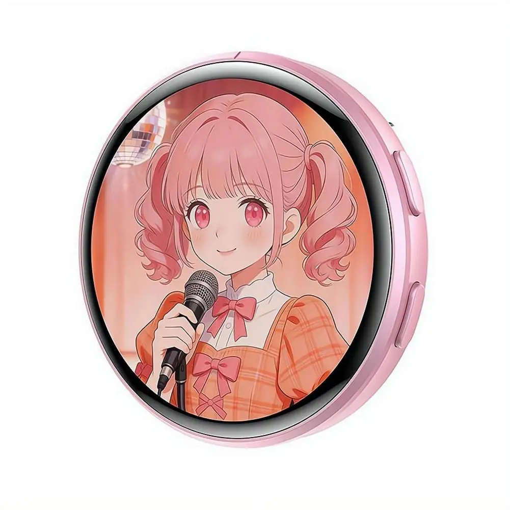 Pin Electrónico con Pantalla de Anime de 1.50 Pulgadas, Insignia Cibernética Inteligente Dinámica, Mercancía con Pantall