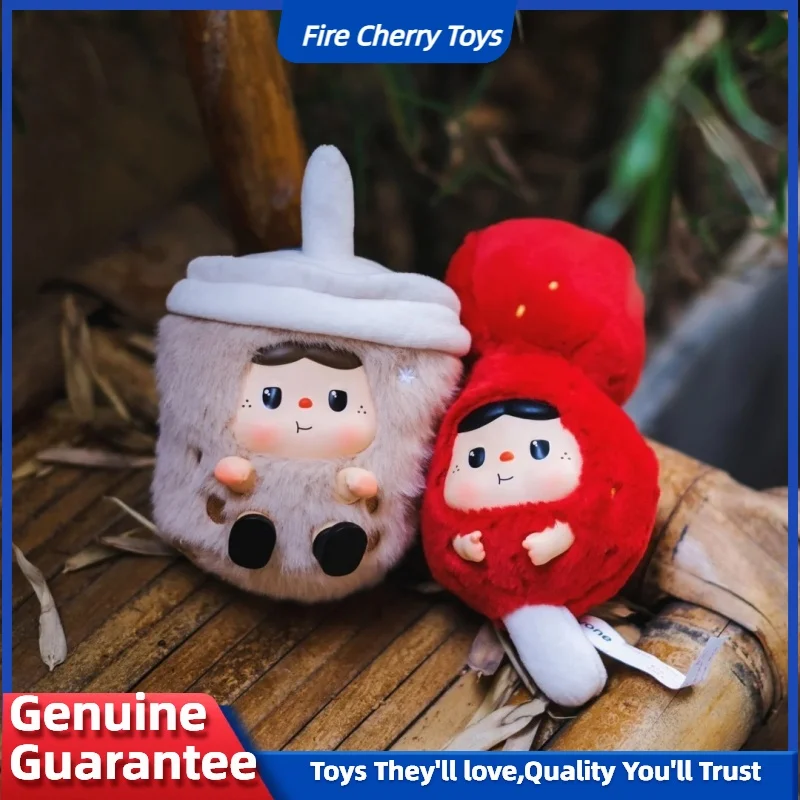 

Genuine Baobao Warm Fireside Tea Party Series Vinyl Blind Box Toys Mystery Box Cute Caixa Supresas Desk Decor Gift Toys For Girl