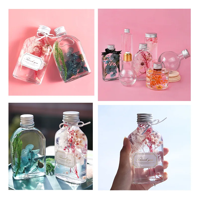 1 Box Natural Real Dry Flower Plants DIY Epoxy Resin Frame Fan Embossing Materials Aromatherapy Candle Making Home Decoration