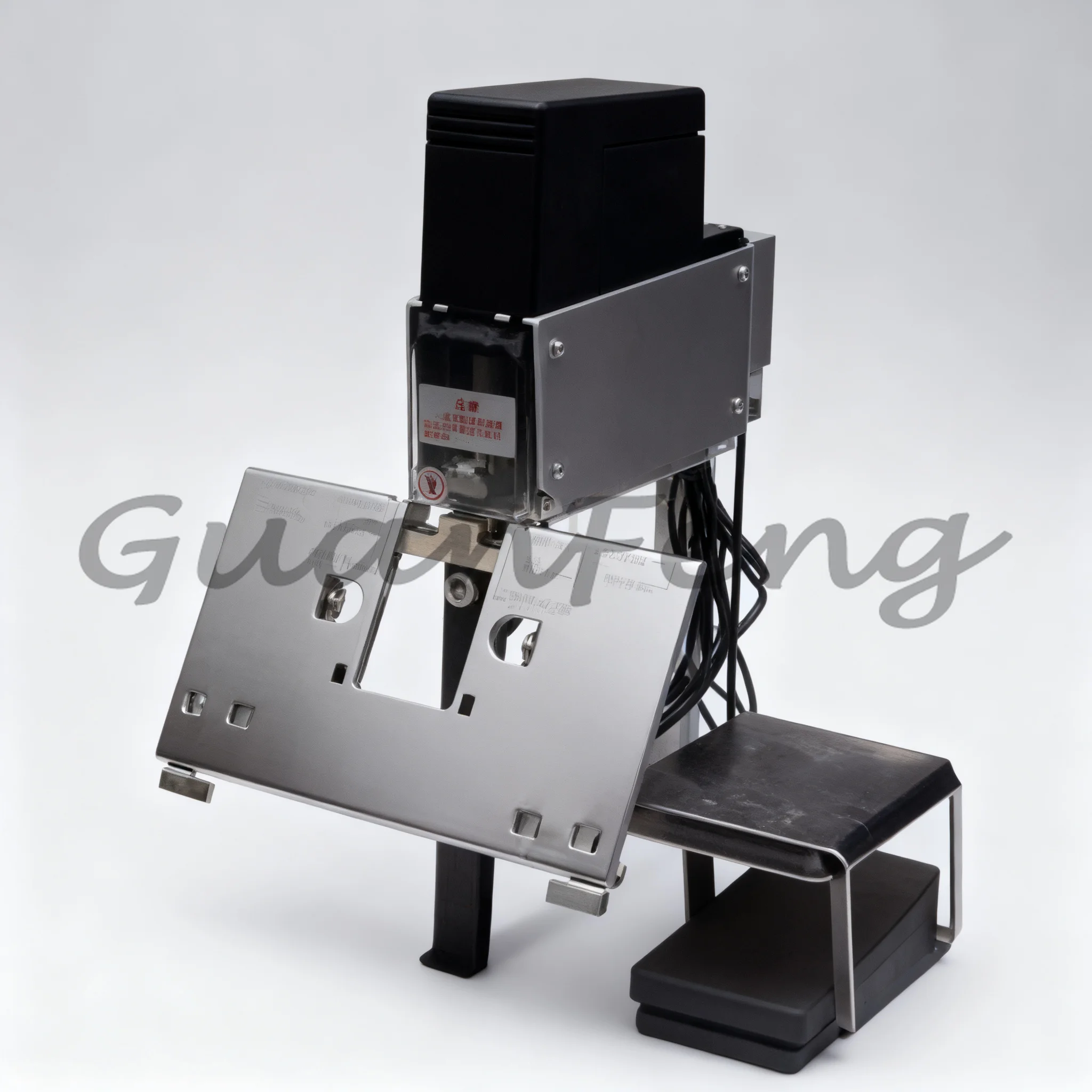 106 Electric Automatic Binding Machine, Heavy Duty 2-50 Sheets, Desktop Booklet Maker for Flat & Saddle Stitching