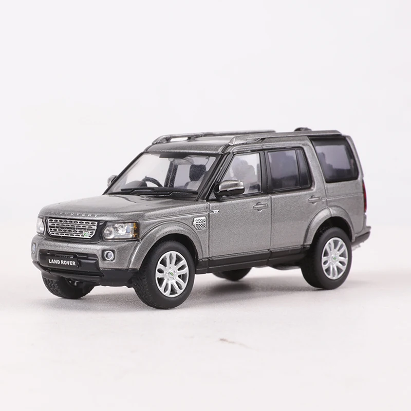 Modelo de coche de aleación GCD 1:64 DISCOVERY 4, negro/Blanco/gris/plateado