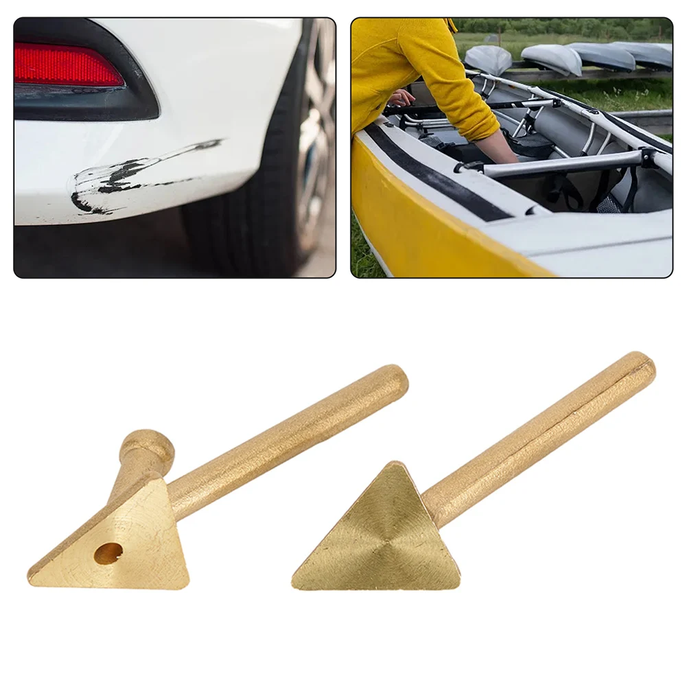 Punte di saldatura per saldatore da 2 pezzi punta di ricambio per saldatura in plastica di ferro da 80 Watt TPO TEO PP accessori per saldatura paraurti Auto