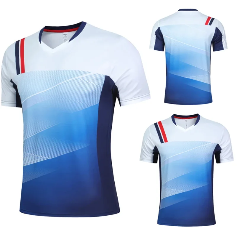 Quick-dry Tennis Sports Shirt Men Women, Table Tennis Jerseys for Men ,Badminton Uniform Clothes Ping Pong Team Train Sportswear