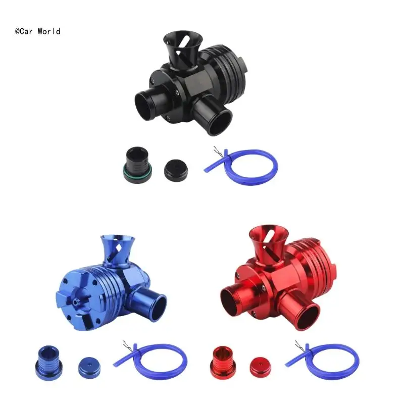 6XDB Recirculate Diverter Valves Turbines Blow Offs Valves Boosts for Select Car Model Aluminum Blow Offs Valves Adapter