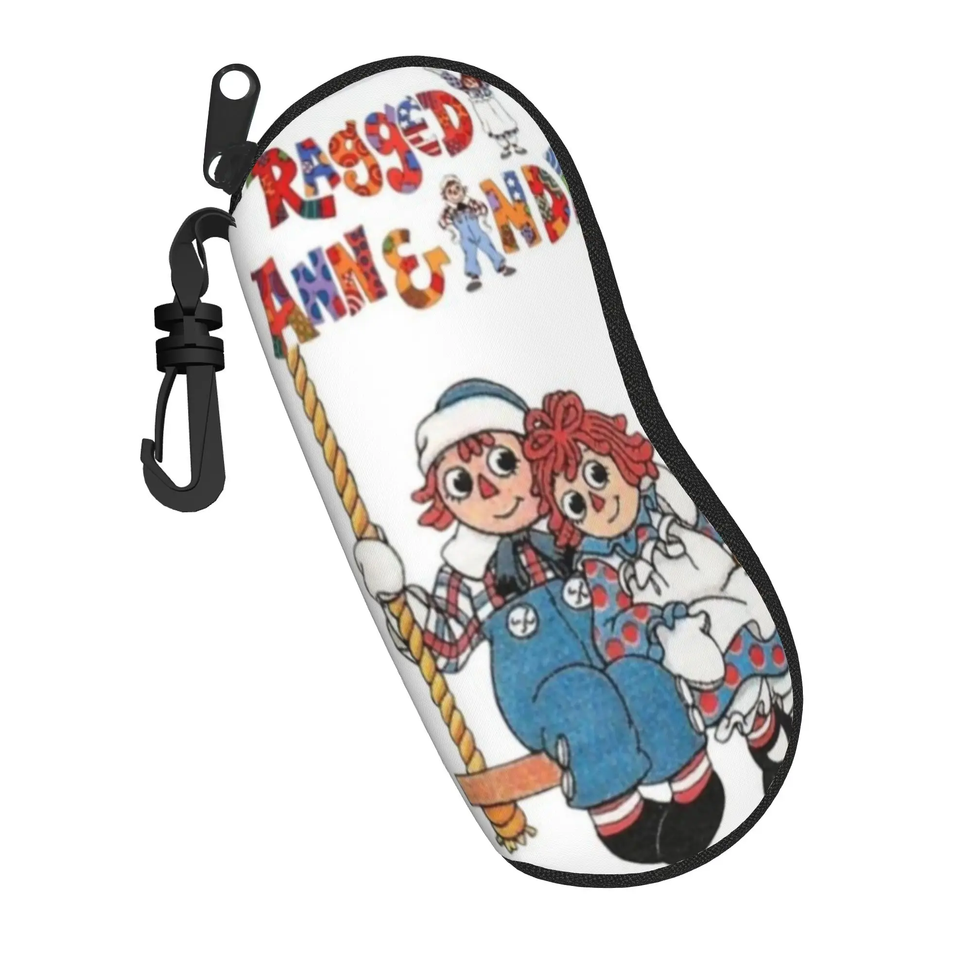 

Милый мультяшный футляр для очков Raggedy Ann, коробка для очков в стиле Ins, коробка для очков с символикой Raggedy Ann