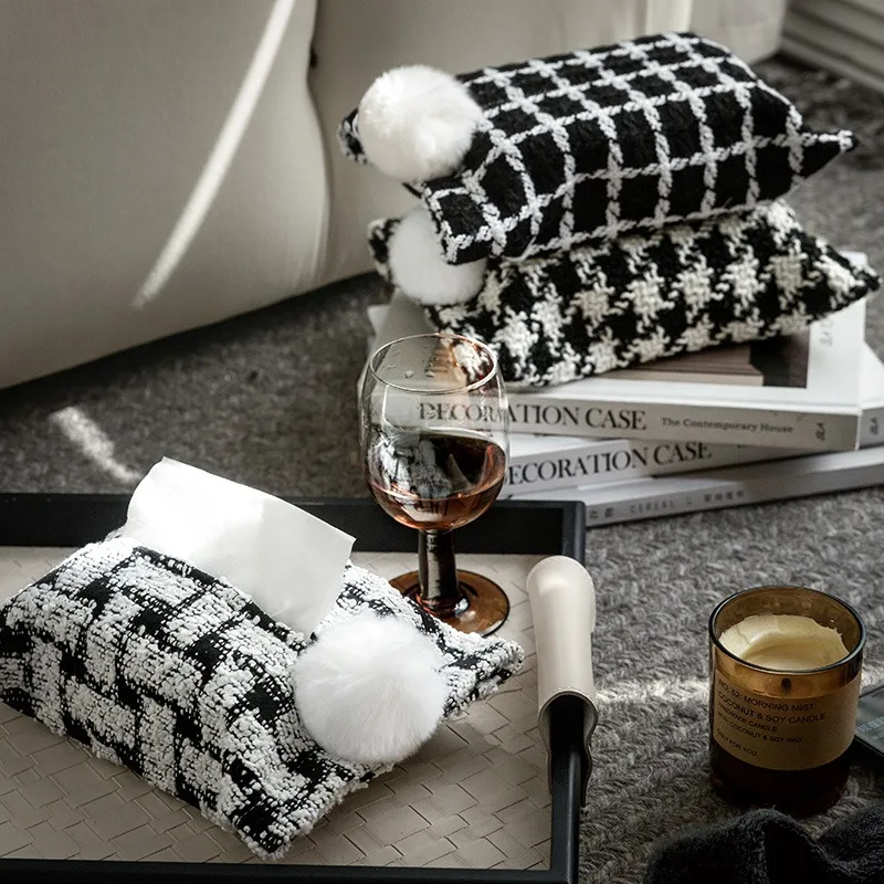 

Прямоугольная кубическая крышка коробки для салфеток, лоток-держатель для лица, органайзер для столешницы дома, офиса, автомобиля, ванной комнаты, декоративные, «гусиные лапки»