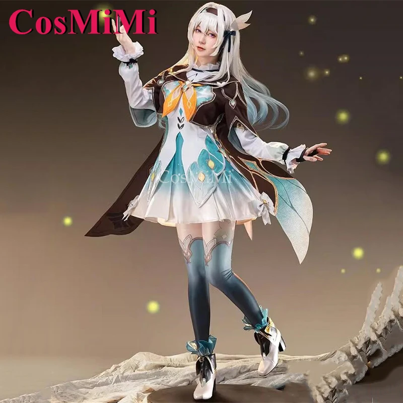 CosMiMi Firefly Cosplay Game Honkai: Star Rail Costume Sweet Gorgeous Battle Uniforms Carnival Party Role Play Clothing S-XL New