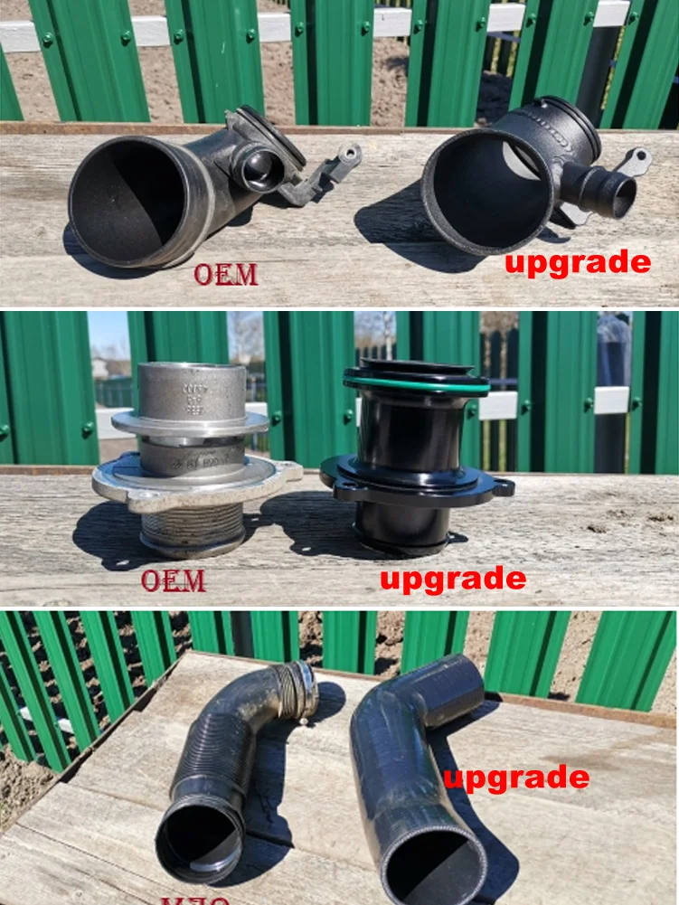 Tuberías de mejora de salida de entrada Turbo para coche, silenciador Turbo, elimina para Golf 7 Audi A3 8V S3 S1 TT Leon EA888 Gen3 1,8 T 2,0 T