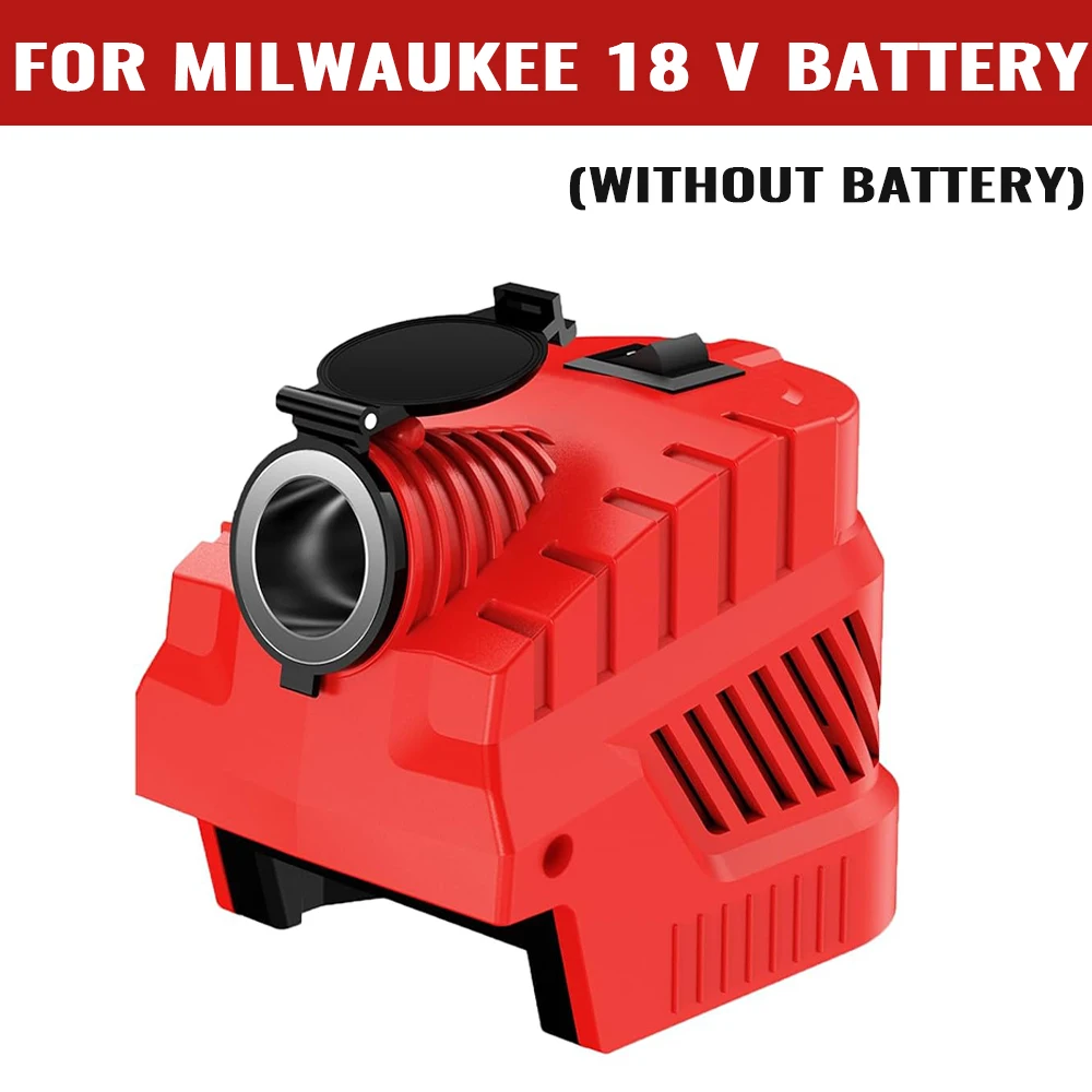 Batterieadapter FÜR MAKITA/MILWAUKEE/DEWALT 18V Akku über DC 12V Buck-Konverter Regler mit Zigarettenanzünder USB & Typ-C – Detail 2