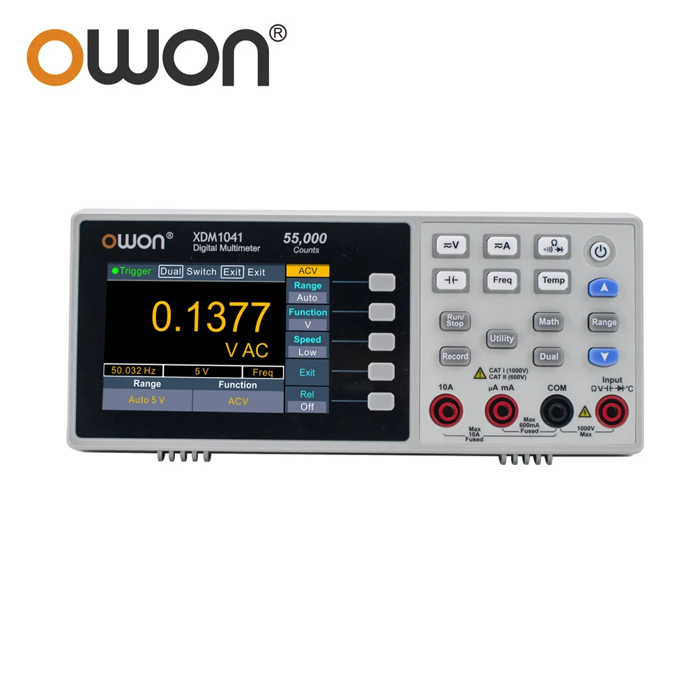 OWON XDM1041/XDM1241 4 1/2 multimètre numérique True RMS