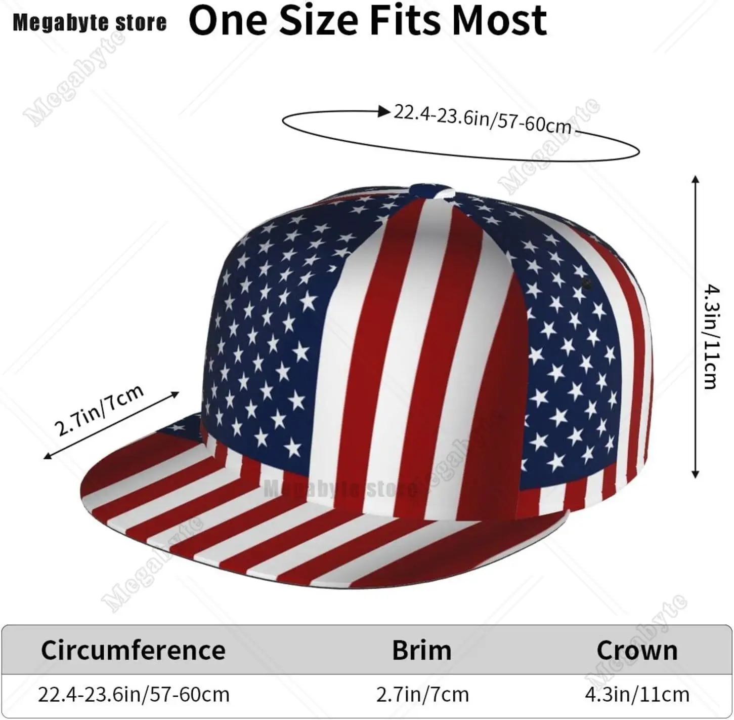 American Flag Baseball Cap Cute USA Flag Baseball Hats Cute Funny Caps Adjustable Hats