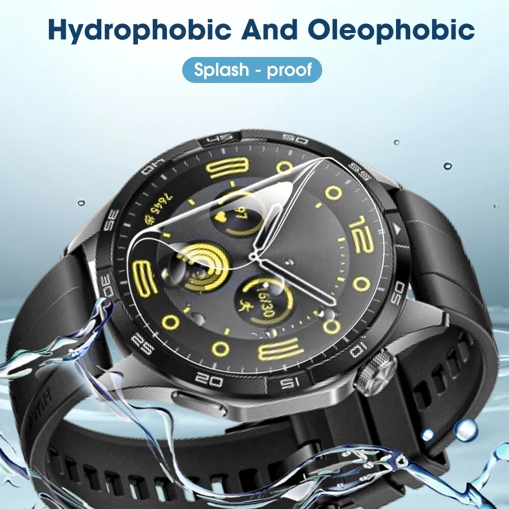 10-1pcs Soft Hydrogel Film for Huawei Watch GT4 46mm 41mm Screen Protectors Breakage-proof Protective Films for GT4 Not Glass