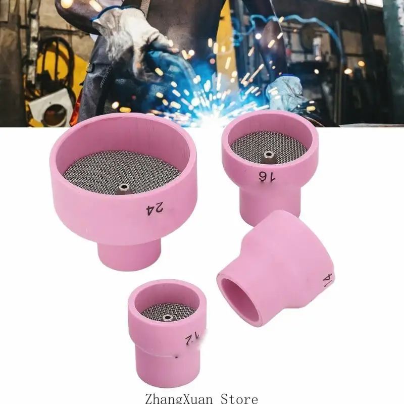 4-teiliges Keramik-Schweißbecher-Set für Schweißgeräte, Industriebedarf für WP9 3XUF – Detail 7