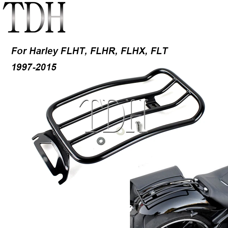 

Rear Fender Luggage Rack Support Shelf Solo Seat For Harley Electra Glide FLHT Road King FLHR Street Glide FLHX Tour Glide FLT