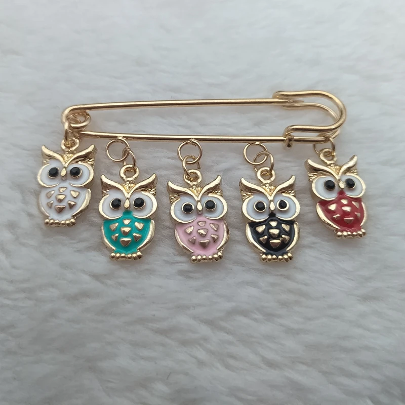 Fashion Exquisite Owl Brooch Korea Fashion Enamel Brooch Animal Brooch Ladies Men\'s Gift Accessories