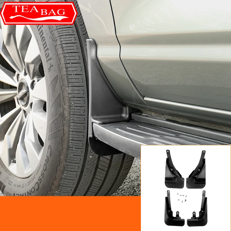 For GWM Haval H5 II 2nd Gen 2023 2024 Car Styling Mudguards Plastic Fender Cover Flares Splash Guard Cover Mud Flaps Accessories