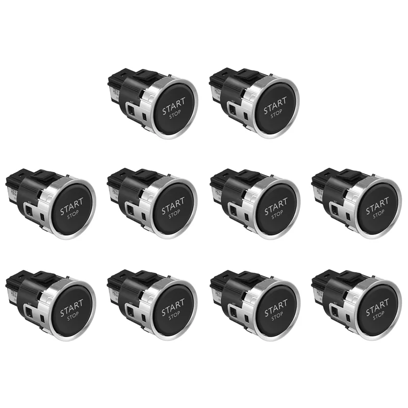 

10X 4 Pin Start Stop Switch 9805348090 98021996ZD 9805347980 For 308 408 Citroen C4L Push Button Start Switch
