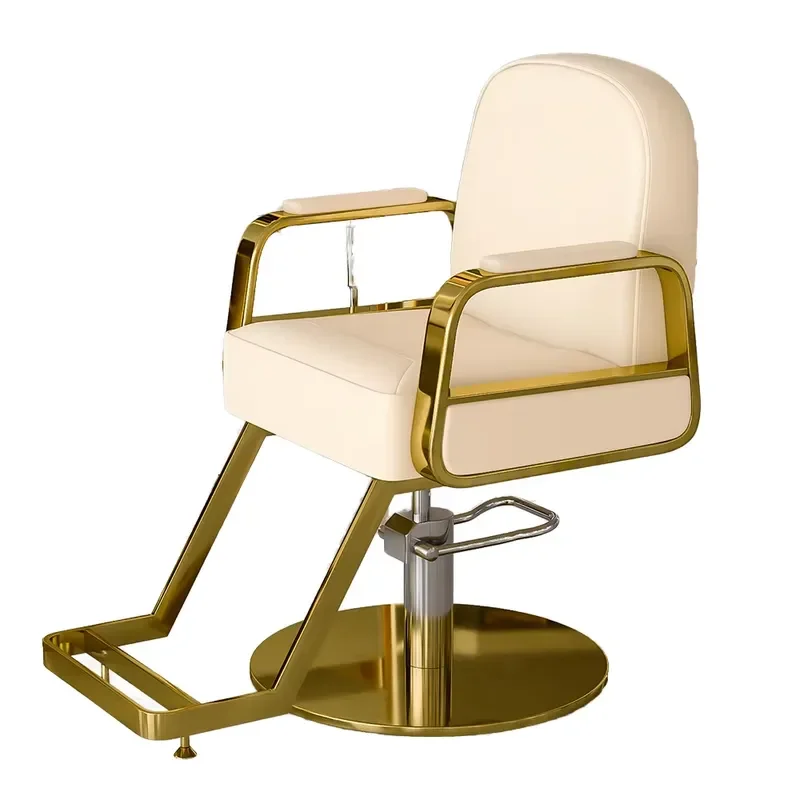Hairdressing Barber Chair Height Adjustable Lifting Feature Synthetic Leather Styling Salon Sale for Barber