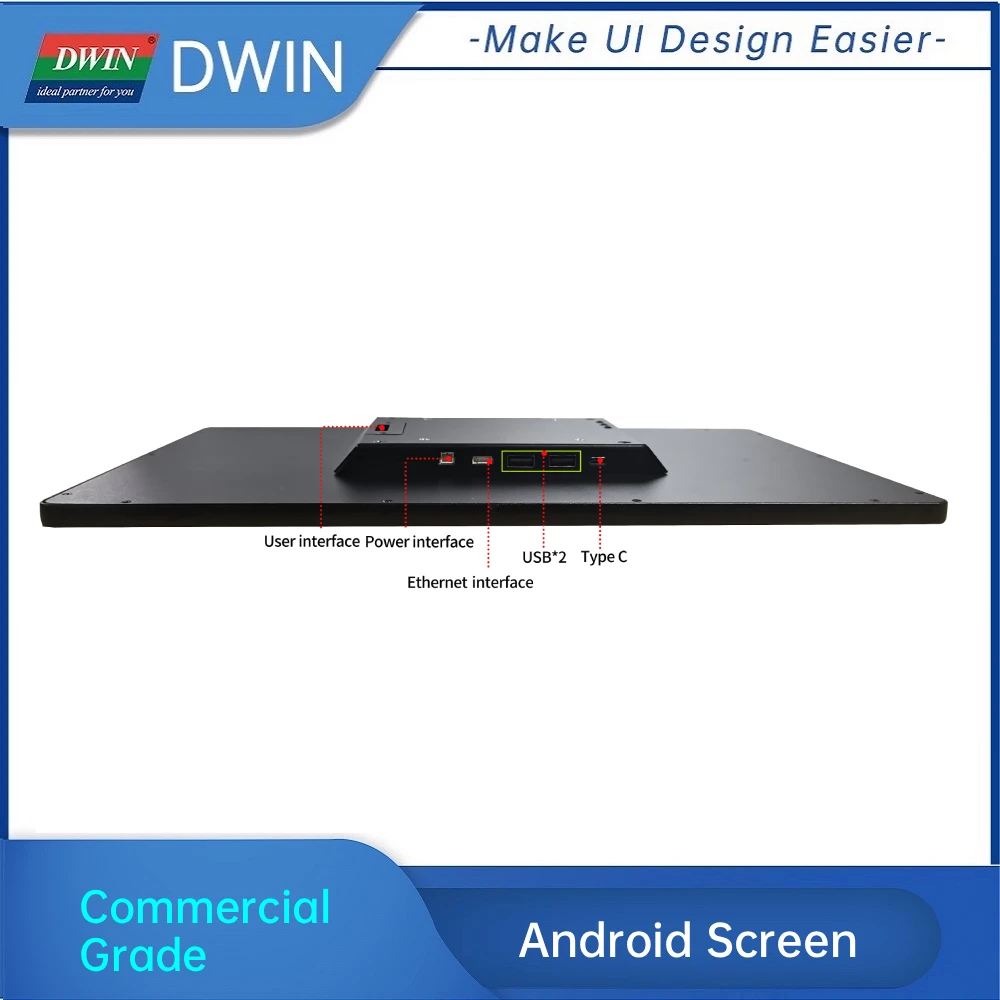 DWIN 15.6 Inch RK3566 Android 11 Ultra-thin Display Module 1920x1080 IPS Embedded Capacitive Touch Screen with Wifi Ehernet BT