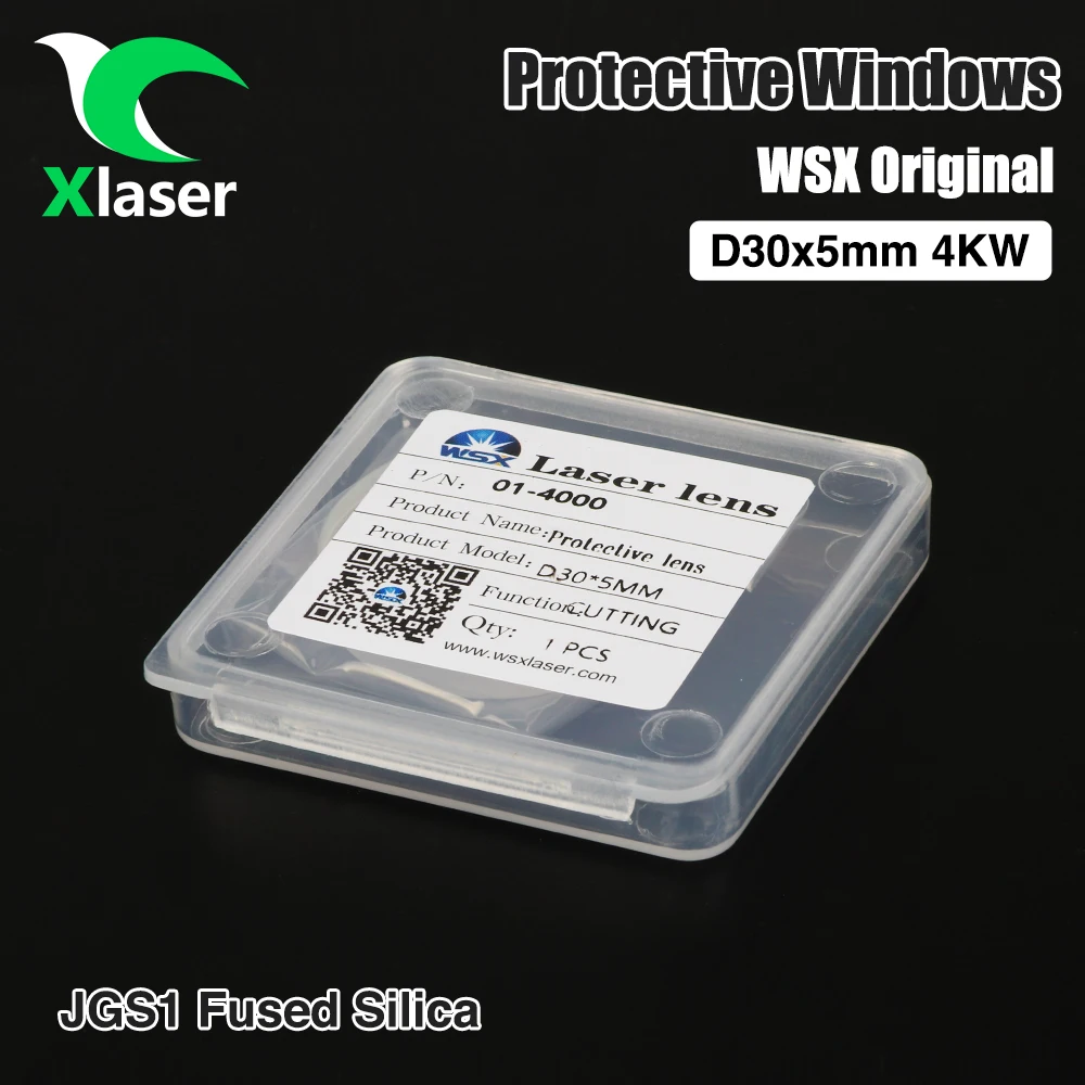 Imagem -03 - Xlaser Fiber Laser Protective Windows Espelhos de Lente para Raytools Wsx Precitec Fiber Laser Head Dia 30 34 35 36 37