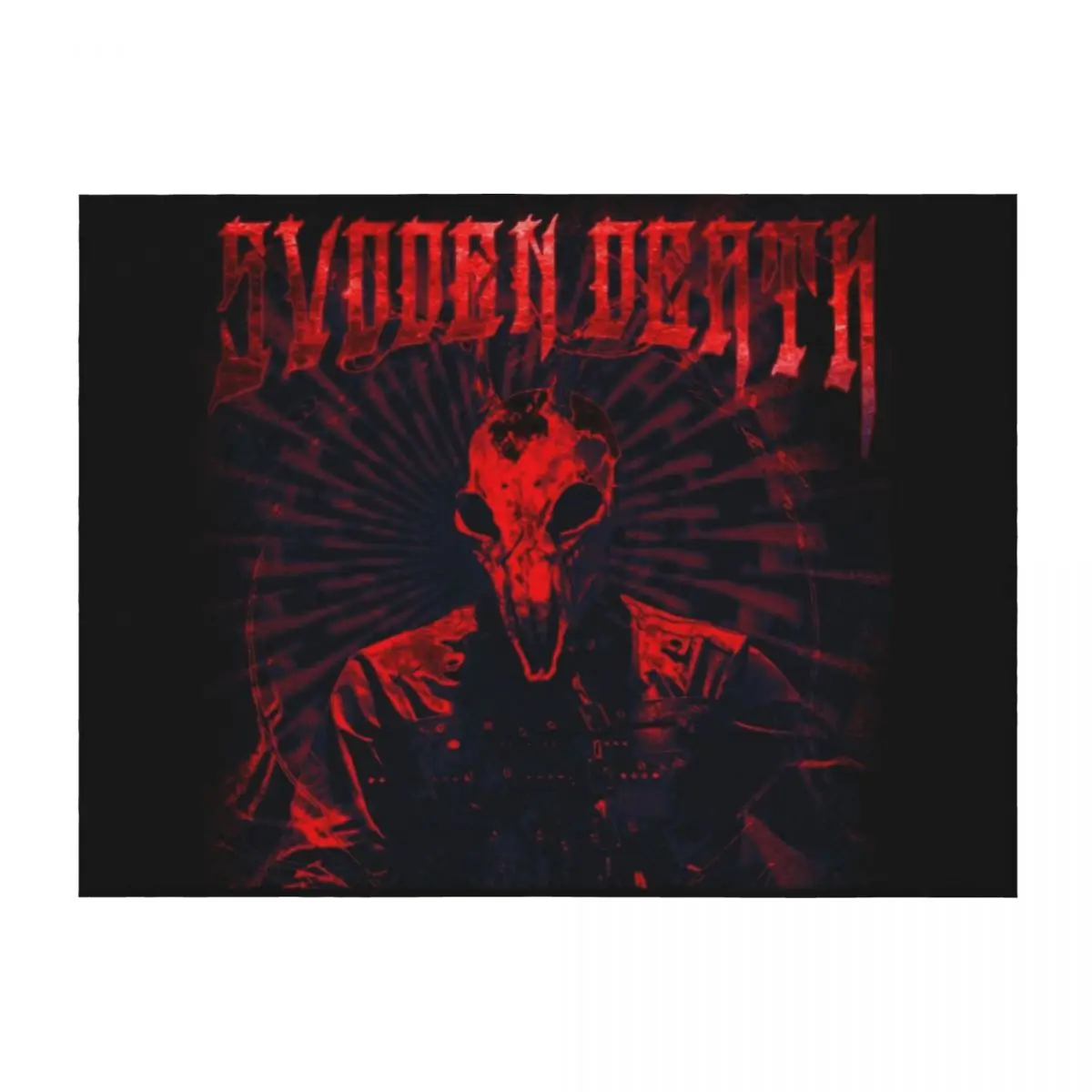 

Svdden Death metal Throw Blanket Blankets For Sofas For Decorative Sofa Flannels Thins Blankets