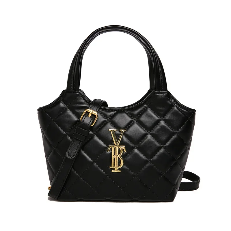 

Новое поступление, женская стеганая сумка-тоут в стиле K, мягкий полиуретан, компактный дизайн, модное повседневное использование, городской шик