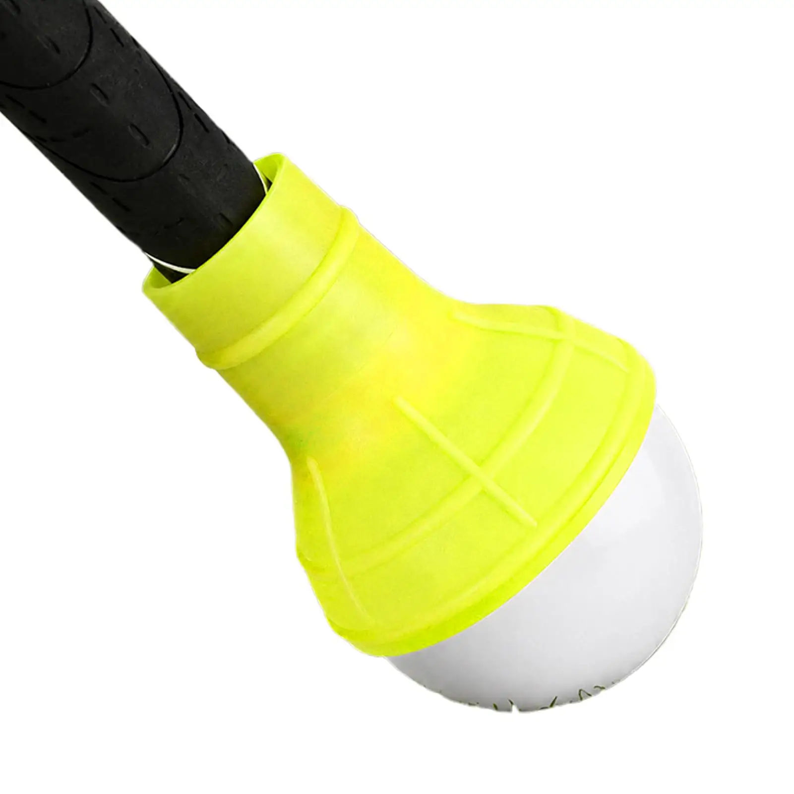 Golf Ball Grabber Silicone Flexible Conical Design No-Bending Pickup Cup Ball Grabber For Course Range Practice On-Course Women