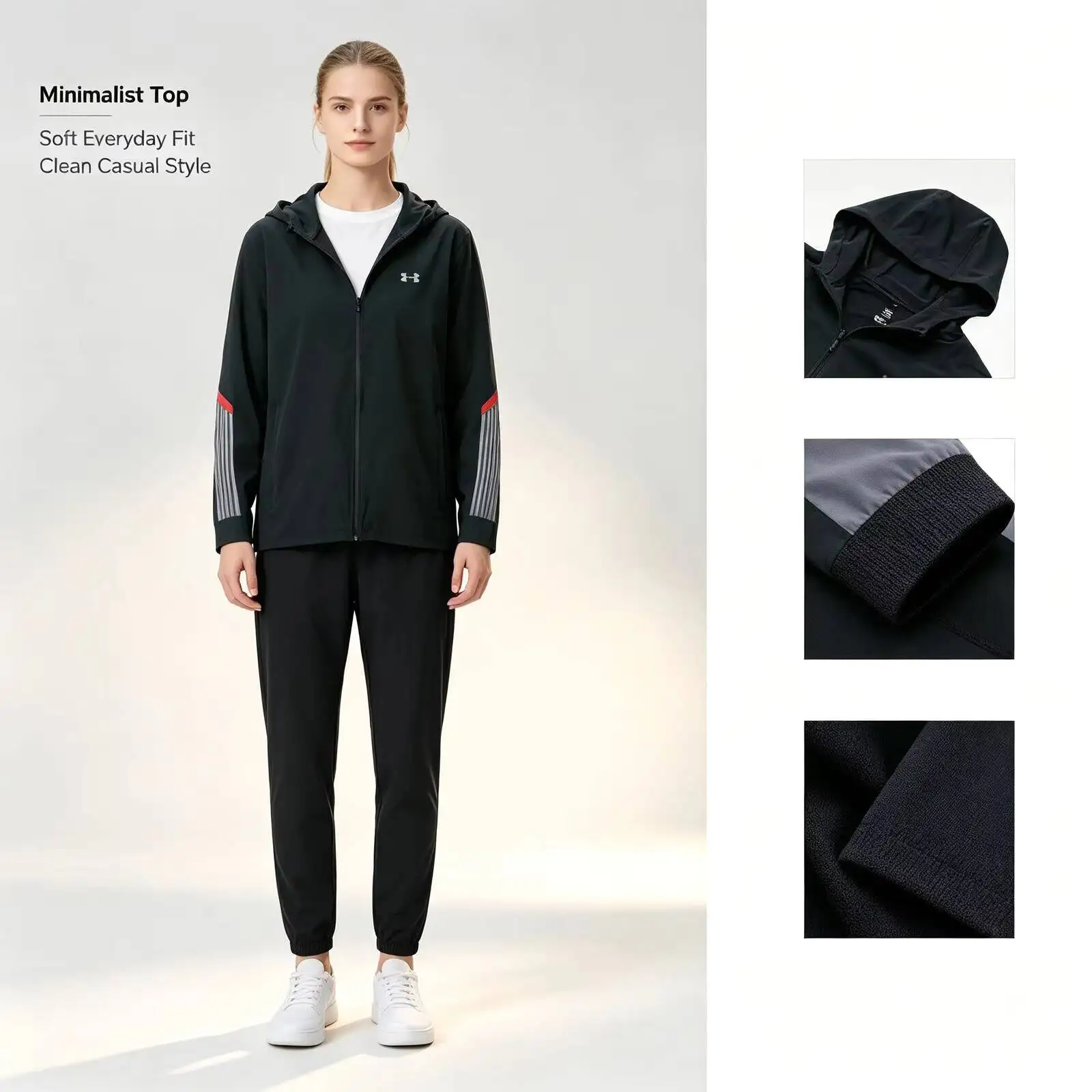 New Under Armour Men's Sportswear Fitness Running Workout Hooded Jacket Top 6005900-001