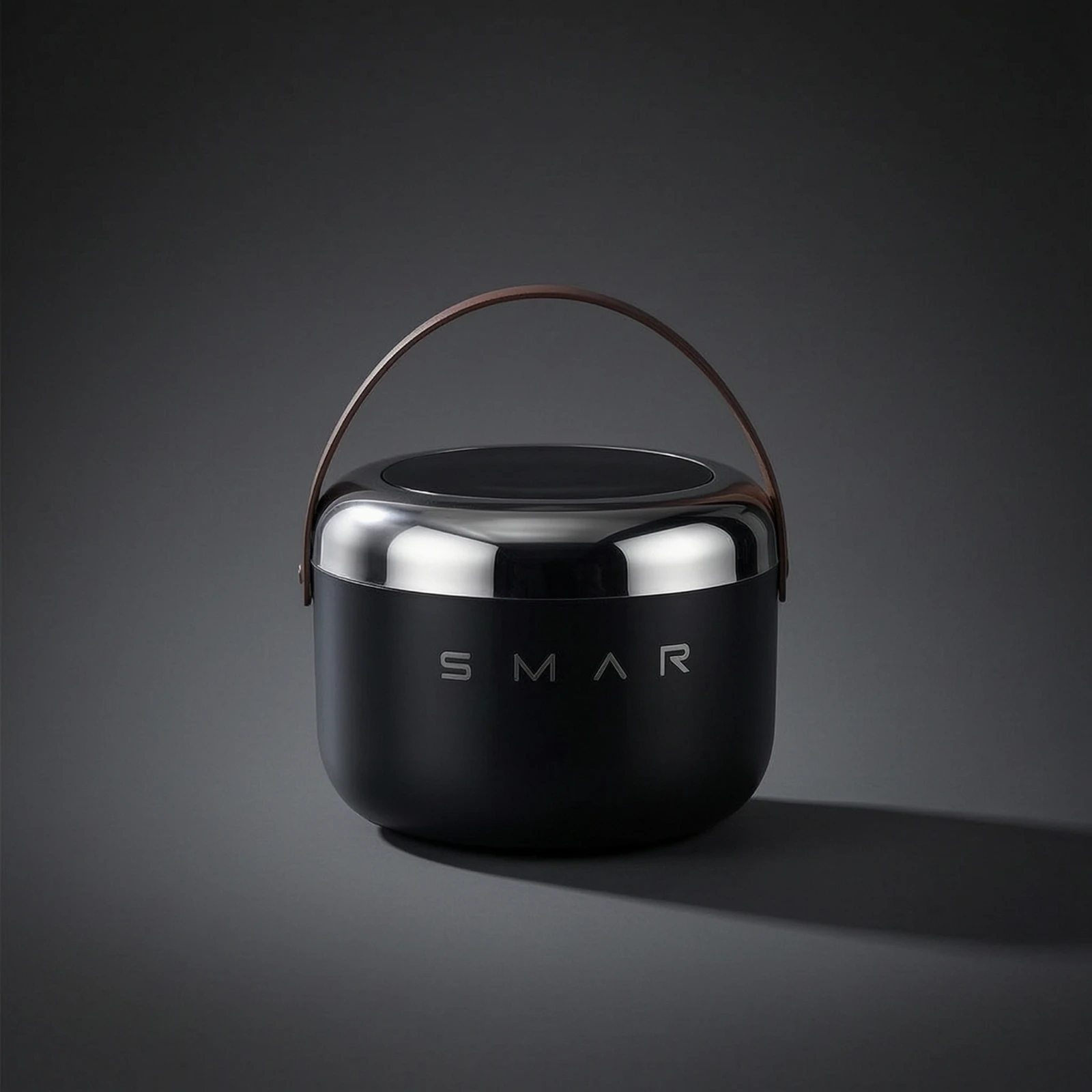 Desktop Trash Can Portable Mini Trash Can with Handle Tabletop Wastebasket Tiny Countertop Garbage Bin Sleek for Office Workers
