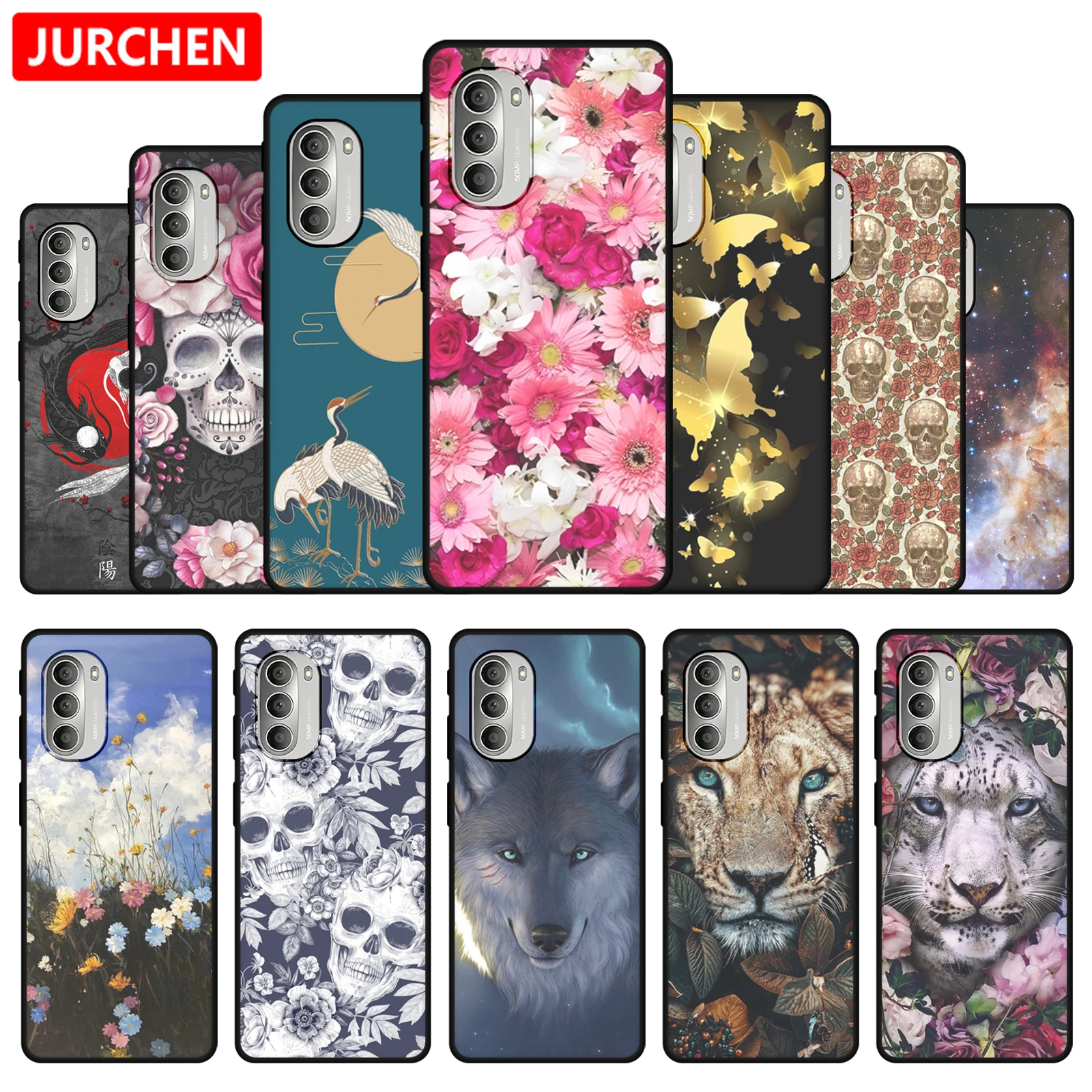 New Style Silicone Case For Motorola Moto G51 Custom Luxury Cartoon Photo Bags TPU Back Cover For Motorola Moto G 51 5G XT2171-2