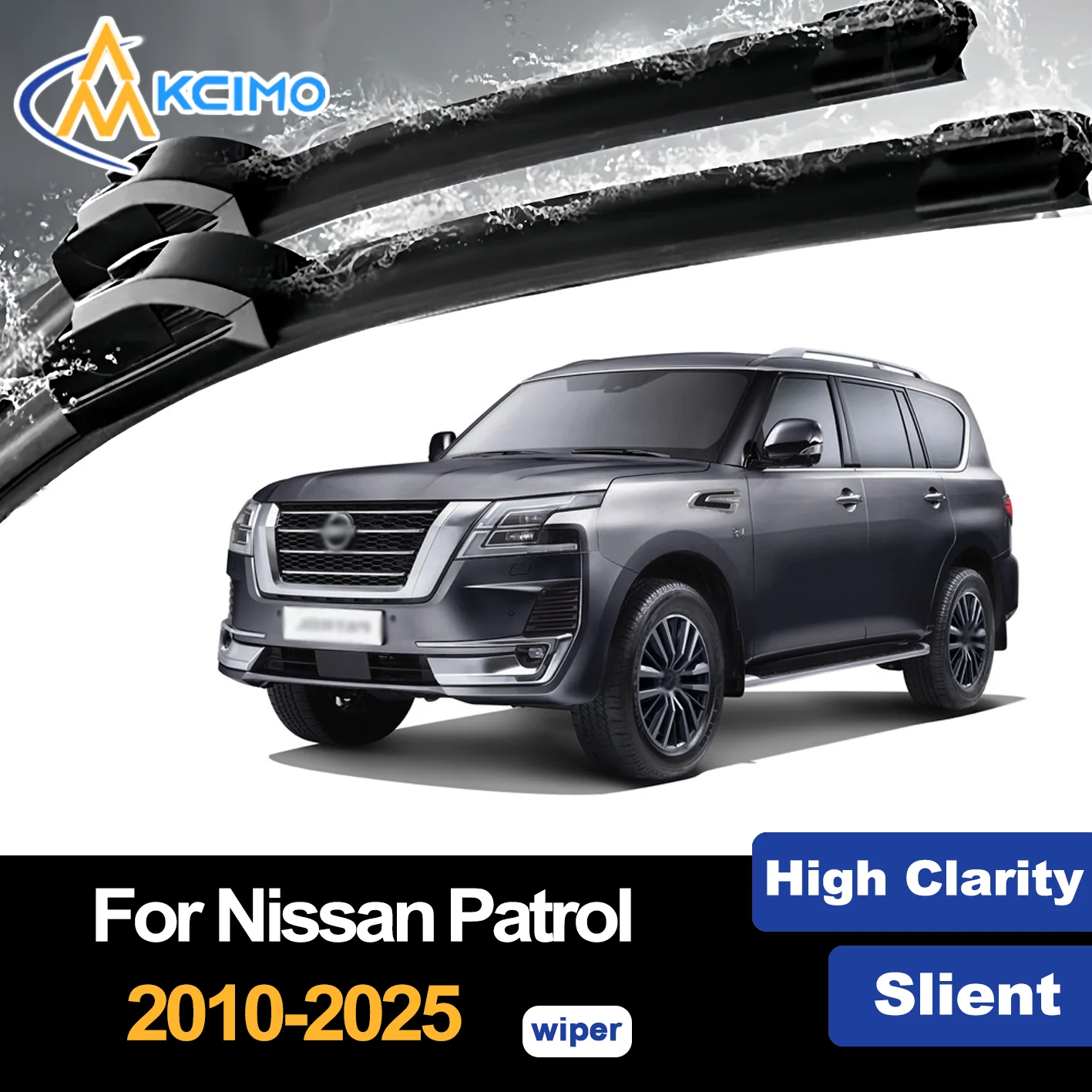 

For Nissan Patrol Y62 2010-2025 2011 Nissan Armada Premium Front Wiper Blades Car Windscreen Windshield Window Wiper Accessories